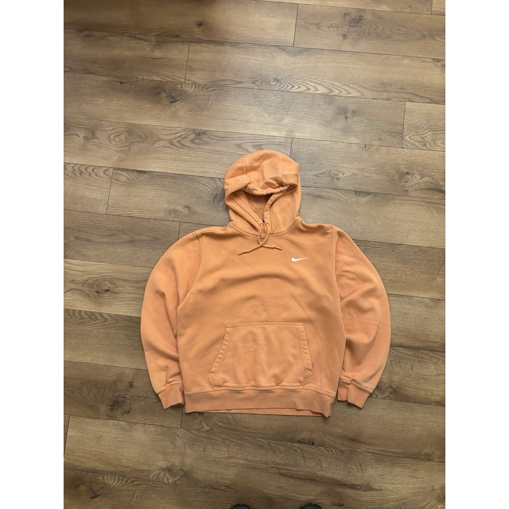 Women's Orange Nike Pullover Hoodie Size Medium